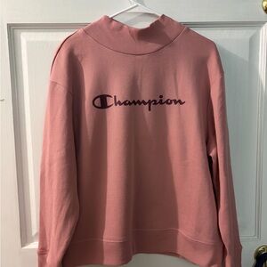 Champion Women's Dusty Rose Cowl Neck Sweater